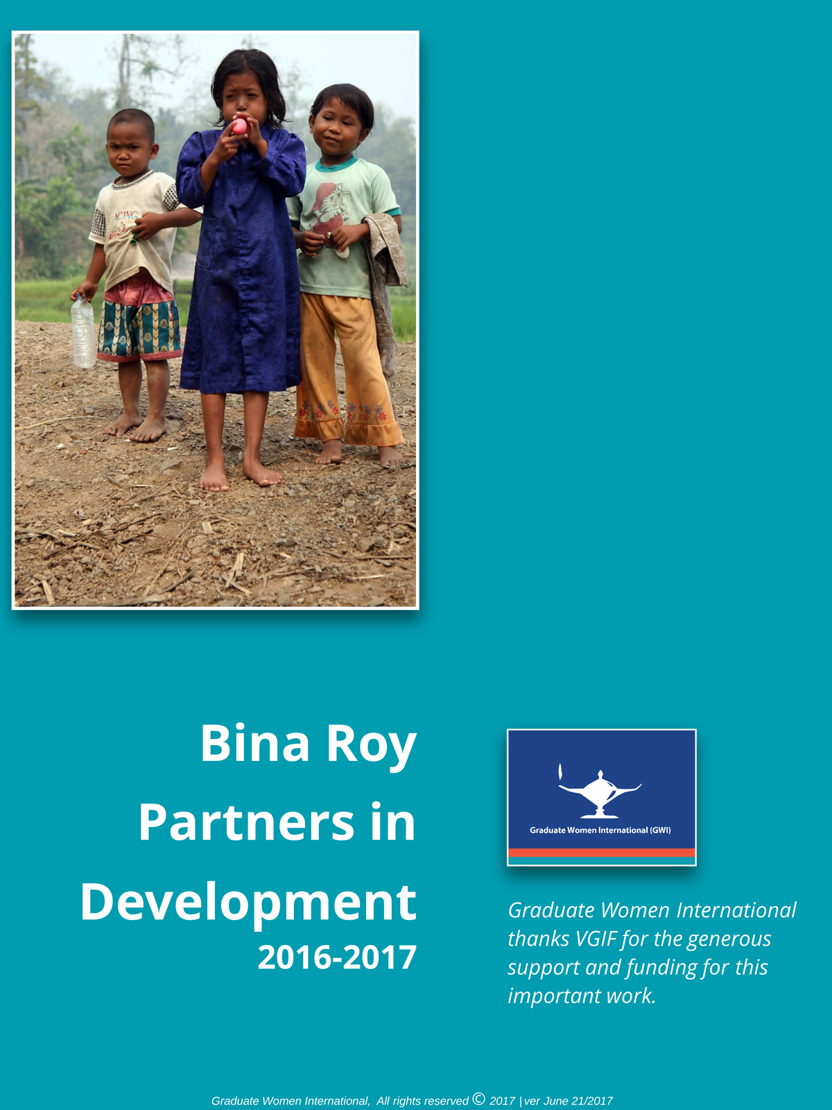 2016 BRPID project summaries cover